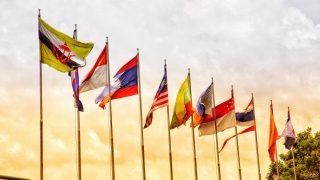 Zdroj: Pixabay. Vlajky zemí ASEAN