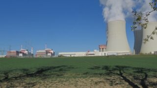 Jaderná elektrárna Temelín. Nucelar power plant Temelin