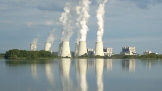 Německá uhelná elektrárna Jänschwalde