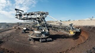 uhelný důl, cola mine, uhlí, lom