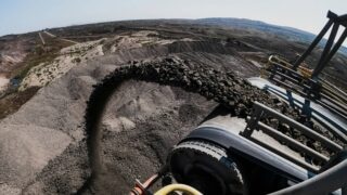 uhelný důl, cola mine, uhlí, lom