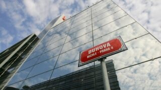 budova, ČEZ, duhová, michle