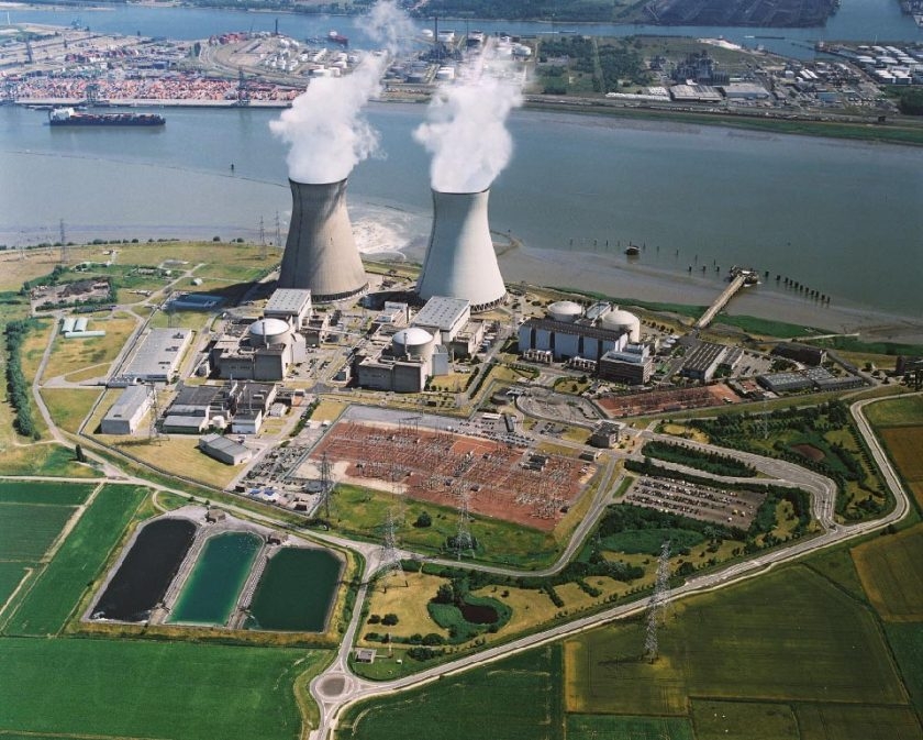 Jaderná elektrárna Doel. Zdroj: Electrabel