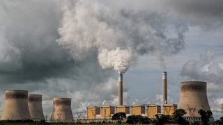 Emise CO2 - Uhelná elektrárna