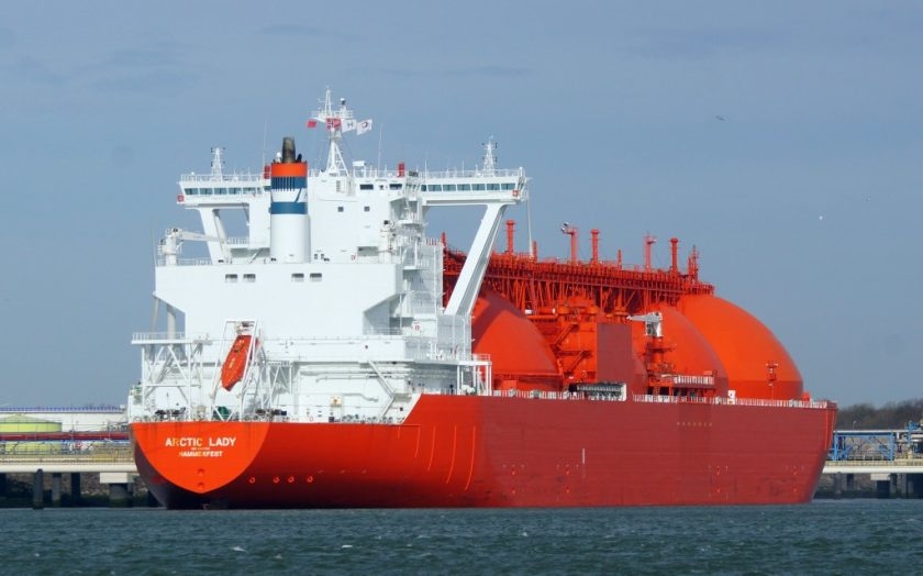 LNG Tanker Arctic lady