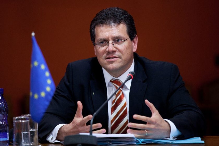 Místopředseda Evropské komise Maroš Šefčovič. Autor: Saeima