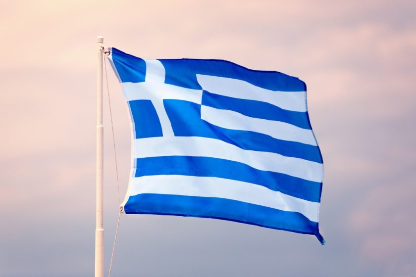 Řecko vlajka. Autor: Dalibor Tomic