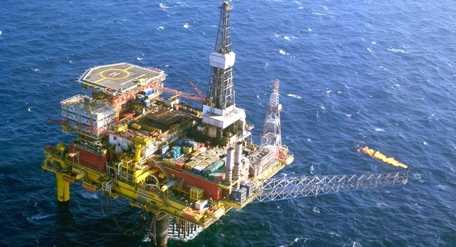 ropná plošina severní moře