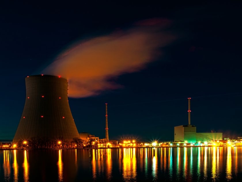 Jaderná elektrárna Isar, Německo, Bavorsko. Autor: Bjoern Schwarz