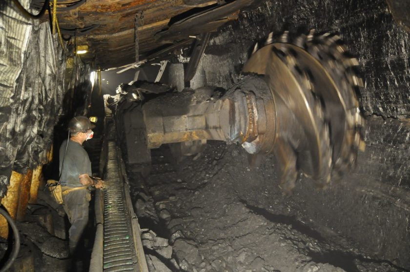 Těžba uhlí Polsko