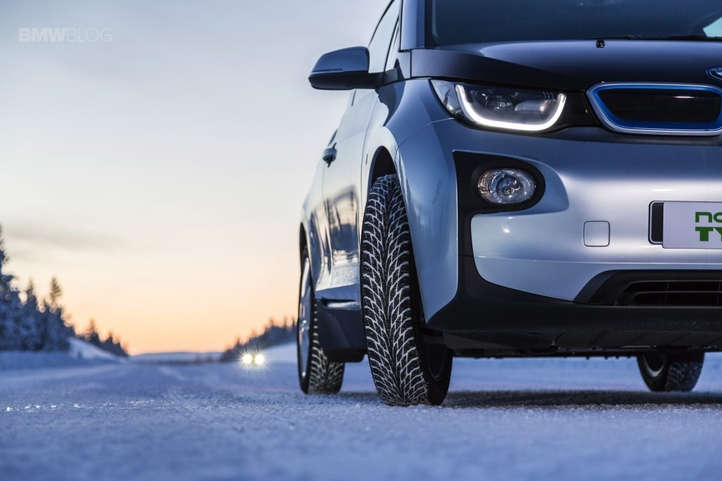 Revoluční zimní pneumatika pro BMW i3 - Nokian Tyres Hakkapelitta R2. Zdroj: BMW Blog