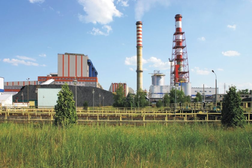 Uhelná elektrárna Ostroleka Polsko