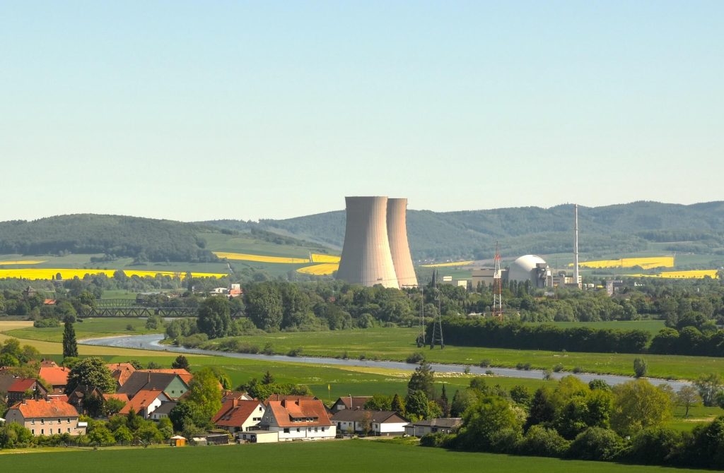 Německá jaderná elektrárna Grohnde