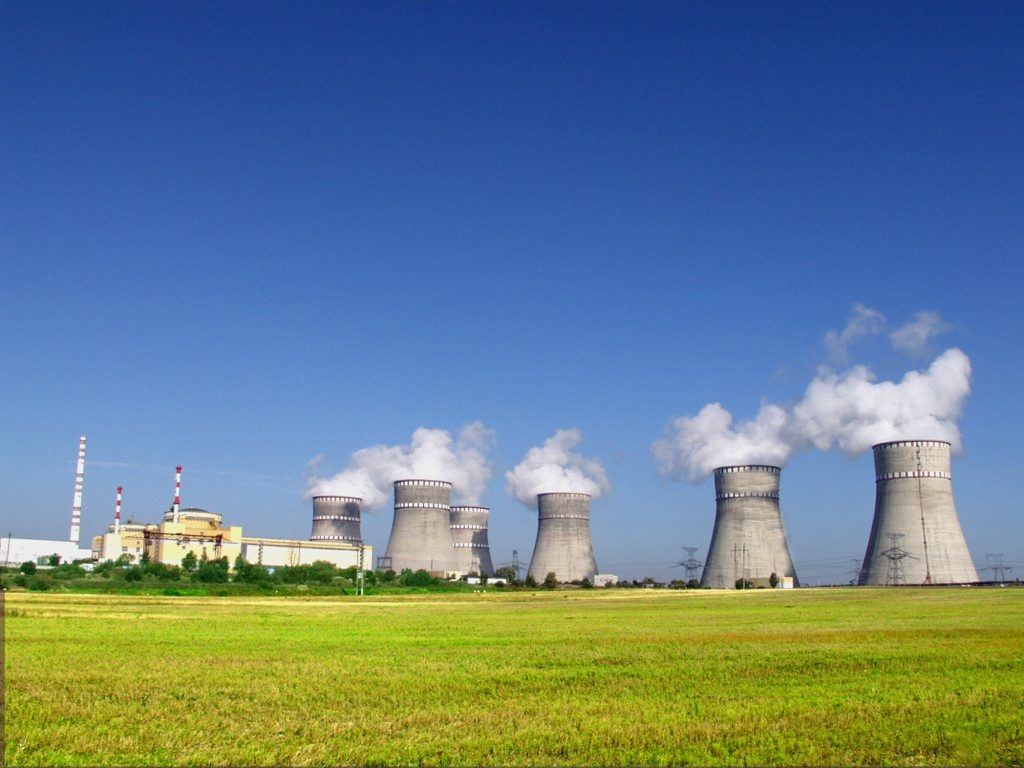 Chmelnická jaderná elektrárna Ukrajina. Zdroj: Energoatom
