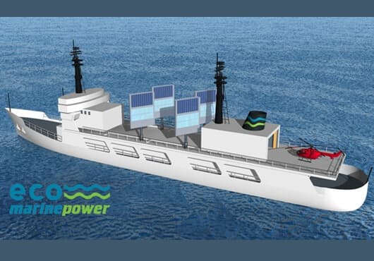 Jednotky EnergySail je možné kombinovat, jsou tak použitelným zdrojem jak pro malá plavidla, tak pro obří nákladní lodě. Zdroj: http://www.ecomarinepower.com/