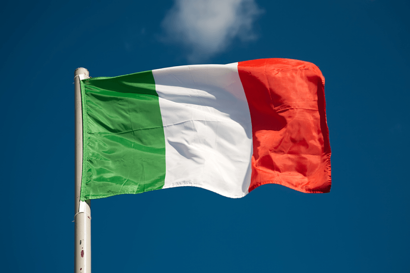 Itálie vlajka