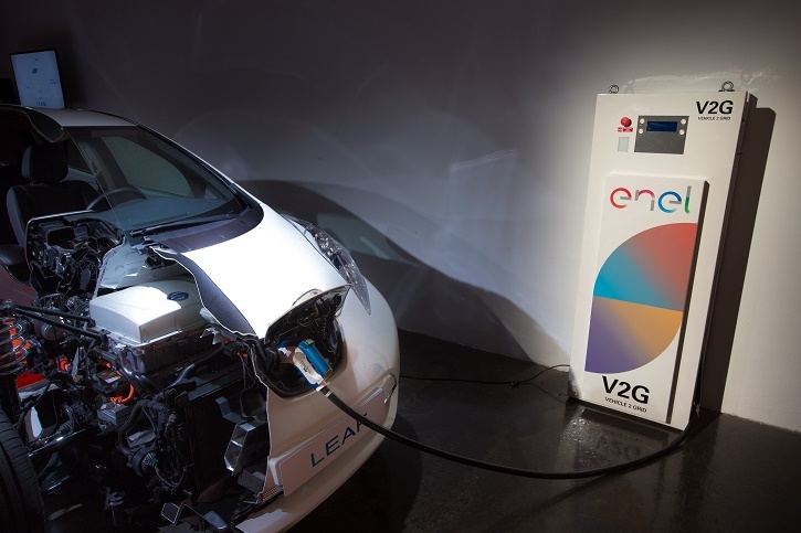 Nissan Enel Vehicle-to-grid akumulace