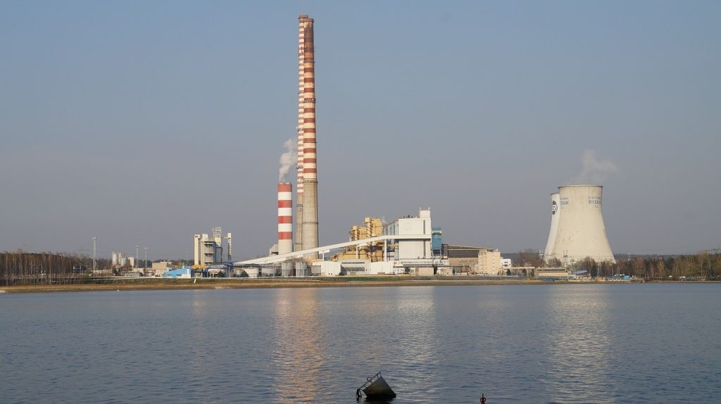 Uhelná Elektrárna Rybnik Polsko