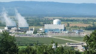 Slovinská jaderná elektrárna Krško. Zdroj: NEK