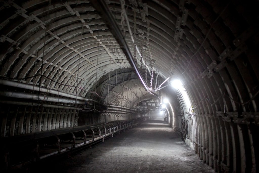 Nejdelší tunel v Česku propojující doly Karviná a Darkov