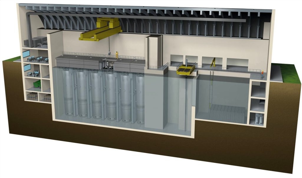 Elektrárna s několika moduly reaktoru NuScale