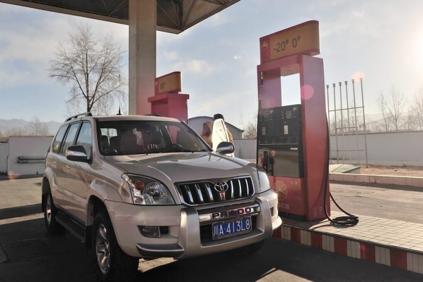 petrol station @ lhasa
