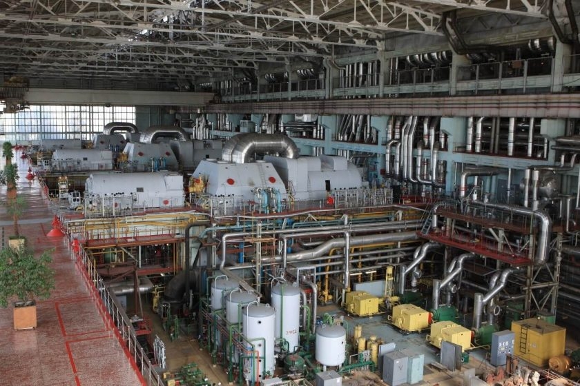 Strojovna rychlého reaktoru (zdroj Rosatom)