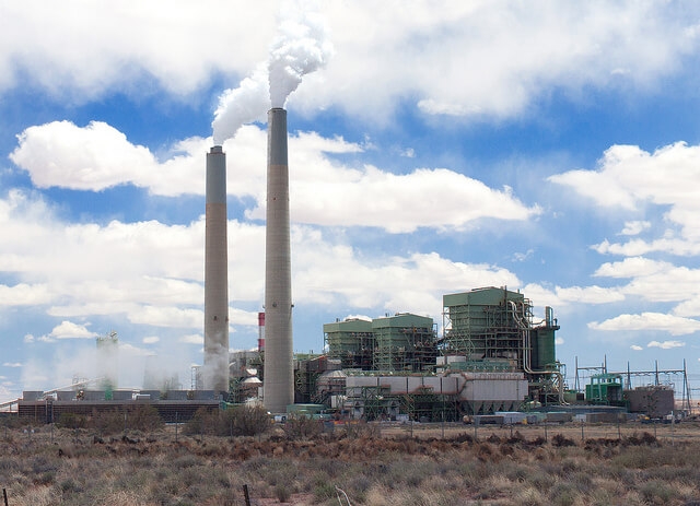 Uhelná elektrárna Arizona, USA