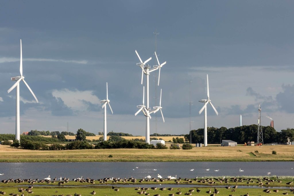multirotorova turbina, vetrne elektrarny