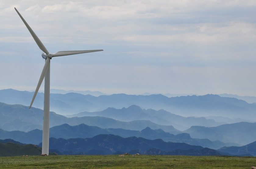 větrné elektrárny, wind turbines