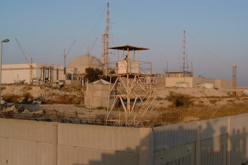 Íránská jaderná elektrárna Bušéhr (Bushehr); Zdroj: MAAE