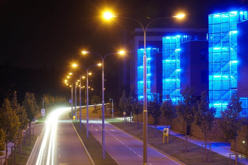 Veřejné osvětlení Brno. Zdroj: Technické sítě Brno