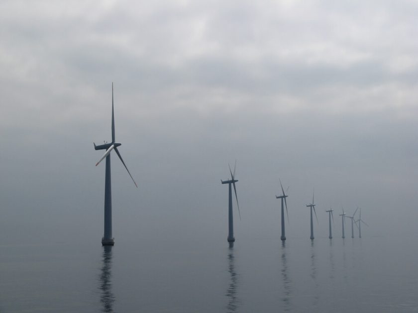 Offshore wind park in Baltic Sea