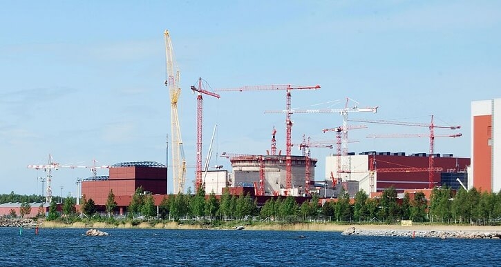 Výstavba finské jaderné elektrárny Olkiluoto 3