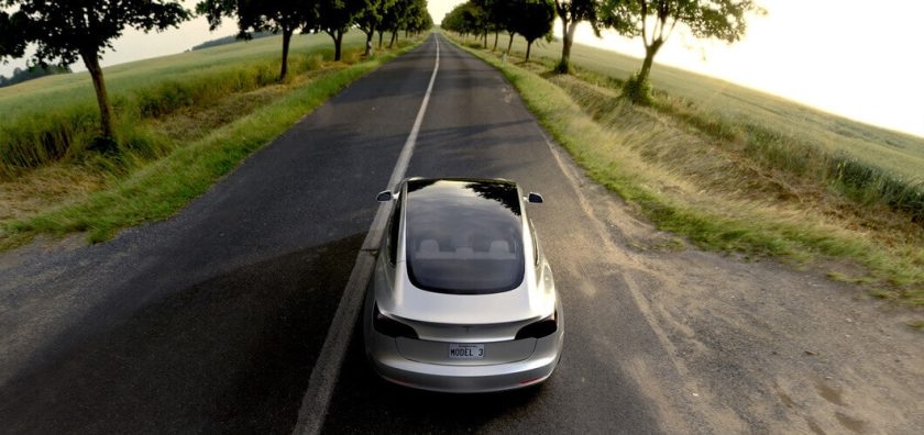 Tesla Model 3, zdroj: Tesla