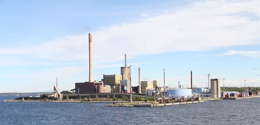 Finská uhelná elektrárna Vaskiluoto. Autor: Htm