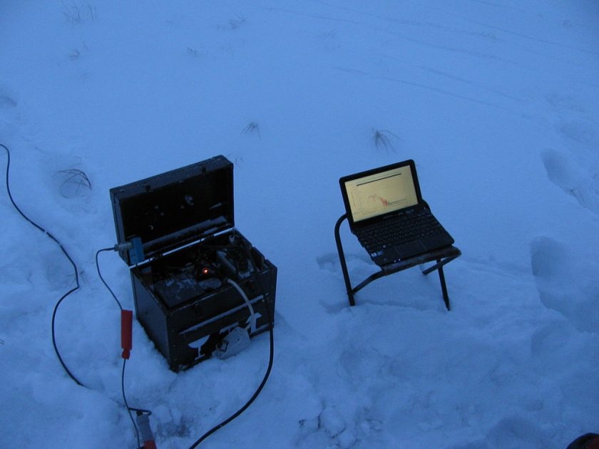 Testování zařízení za nízkých teplot. Autor: ShavPS