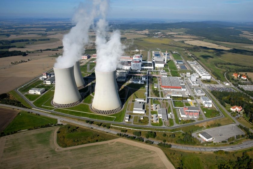 Jaderná elektrárna Temelín. Zdroj: Archiv ETE