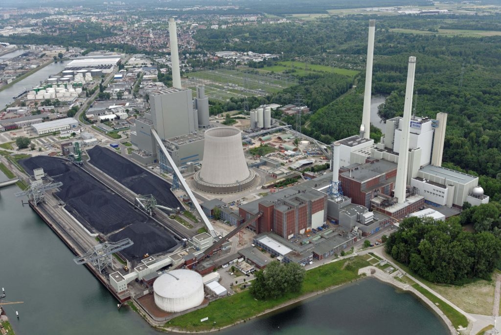 Uhelná elektrárna EnBW Karlsruhe. Zdroj: www.enbw.com