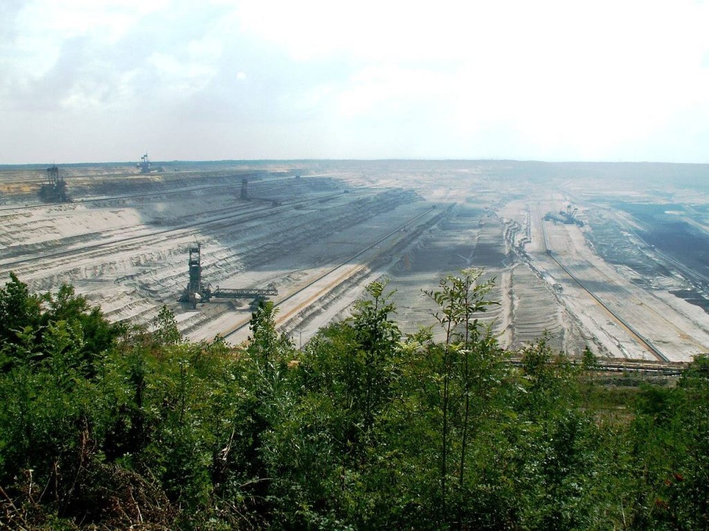 Povrchový důl Hambach. Autor: Johannes Fasolt, wikimedia commons