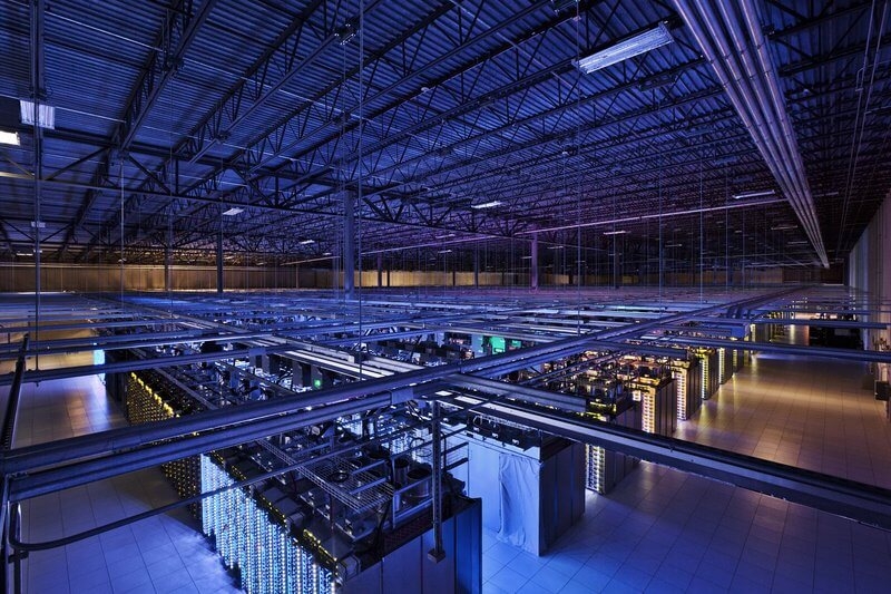 Data centrum Google. Zdroj: blog.google