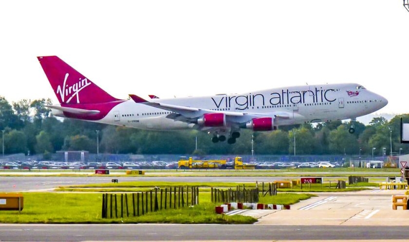 Boeing 747 Virgin Atlantic s novým leteckým palivem (Zdroj: Virgin Atlantic)