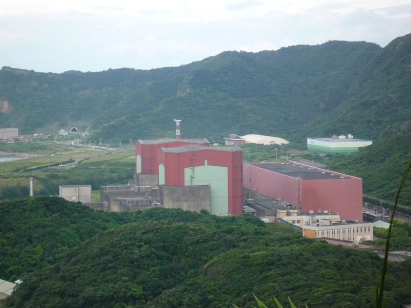 Tchajwanská jaderná elektrárna Kuosheng. Zdroj: wikimedia