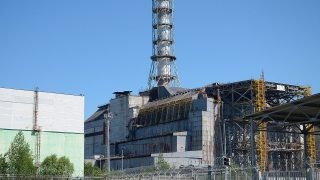 Jaderná elektrárna Černobyl v roce 2011. Autor: Bkv7601 @WikimediaCommons