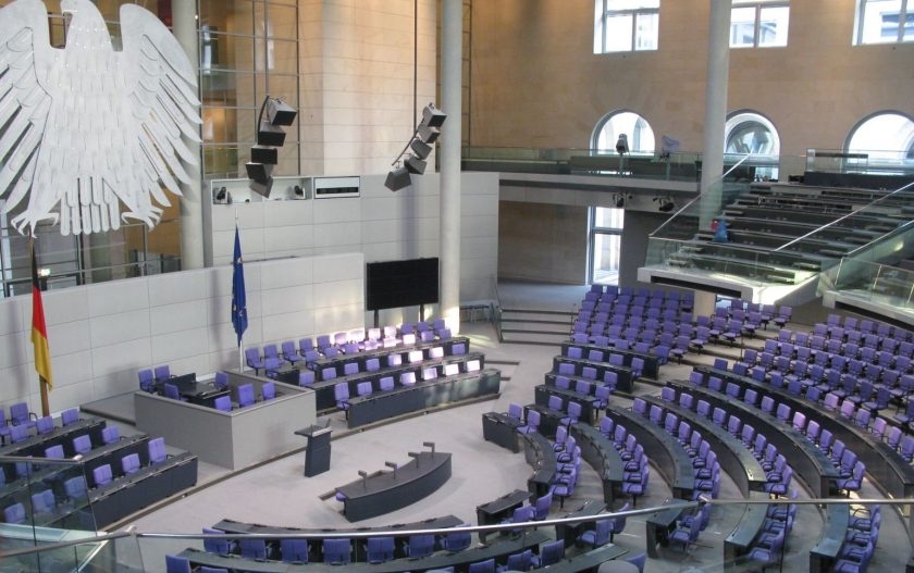 Bundestag Německo. Zdroj: Flickr @Michael