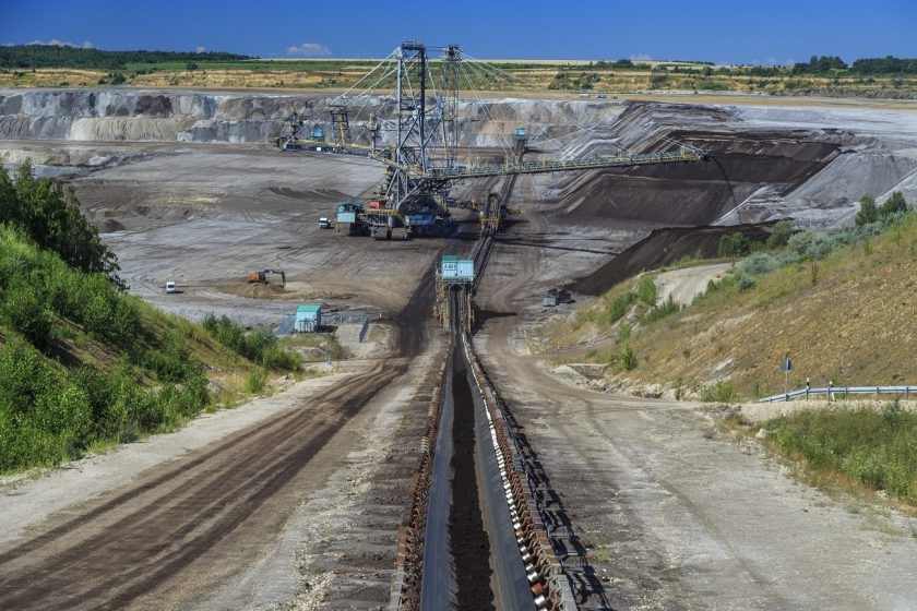 Hnědouhelný důl Profen společnosti Mibrag. Zdroj: Mibrag