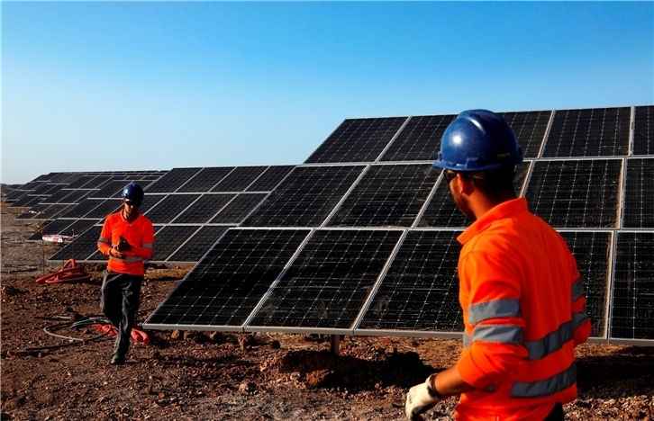 solární elektrárna fve španělsko (zdroj: Iberdrola)