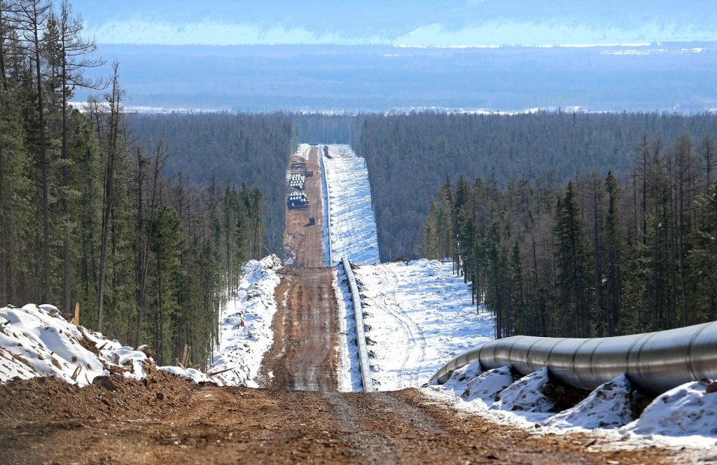 Plynovod Síla Sibiře