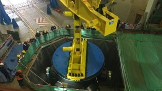 Instalace reaktorové nádoby Hongyanhe 6, Zdroj: CGN