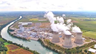 Jaderná elektrárna Bugey ve Francii. Zdroj: EDF